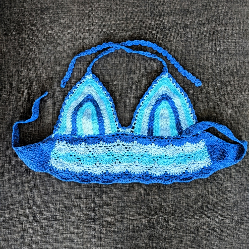 Crochet Hippie Wook Bikini Top